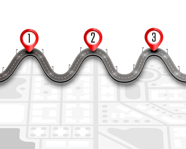 Chemin Pavé Sur L'arrière-plan De L'emplacement De La Route.