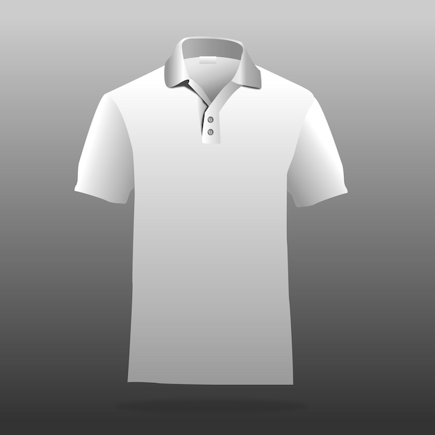 une chemise blanche avec un collier