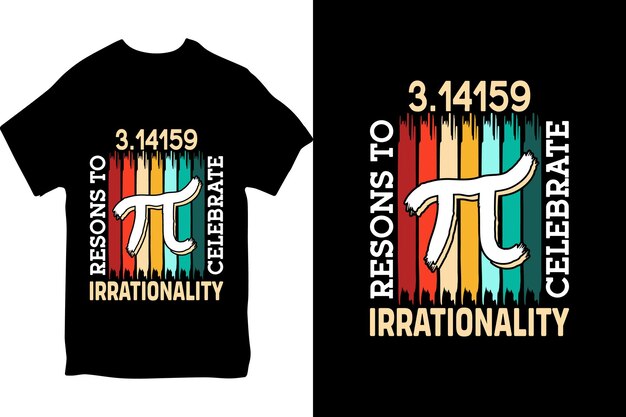 Chemise Happy Pi Day Rétro Vintage Symbole Pi Day T-shirt Pi Day T-shirt drôle