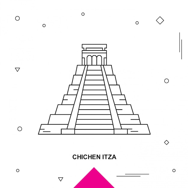 Vecteur chichen itza