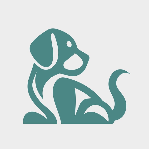 Chien Logo Vétérinaire