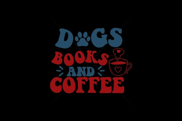 Chiens Livres Et Café