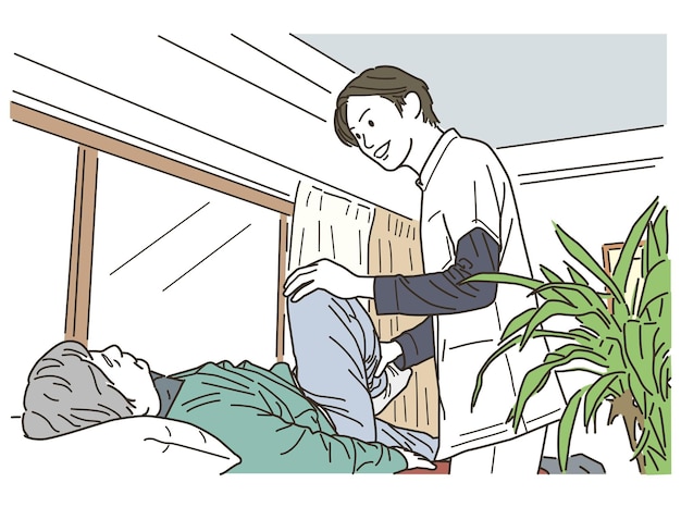 Un chiropraticien donne un massage chiropratique