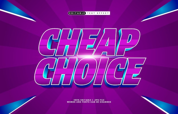 choix effet de texte modifiable bon marché avec un effet de texte de remise et de vente