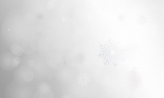 Chritmas Theme Gray Gredient Abstract Background With Snow Flake Winter Season Holiday