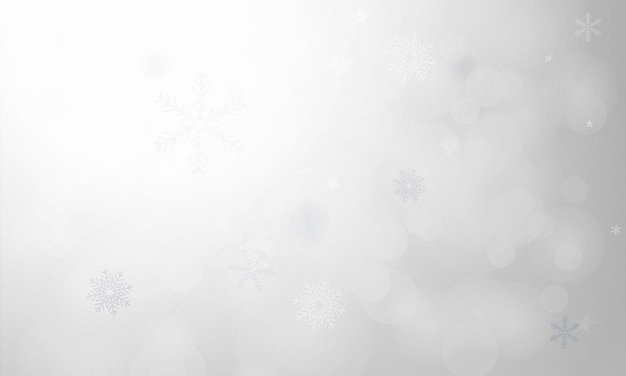 Chritmas theme gray gredient abstract background with snow flake winter season Holiday