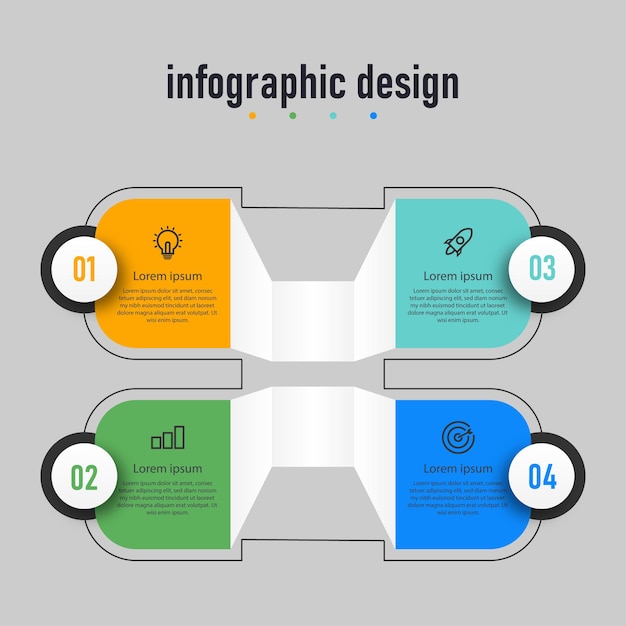 Chronologie De L'étape Commerciale élément De Conception Infographique