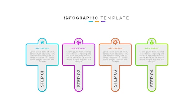 Chronologie Infographique Moderne Et Conception De Présentation