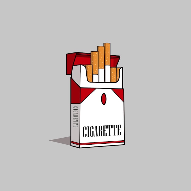 Vecteur cigarettes