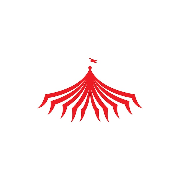 Cirque Logo Simple Cirque Logo Vecteur Icône Illustration