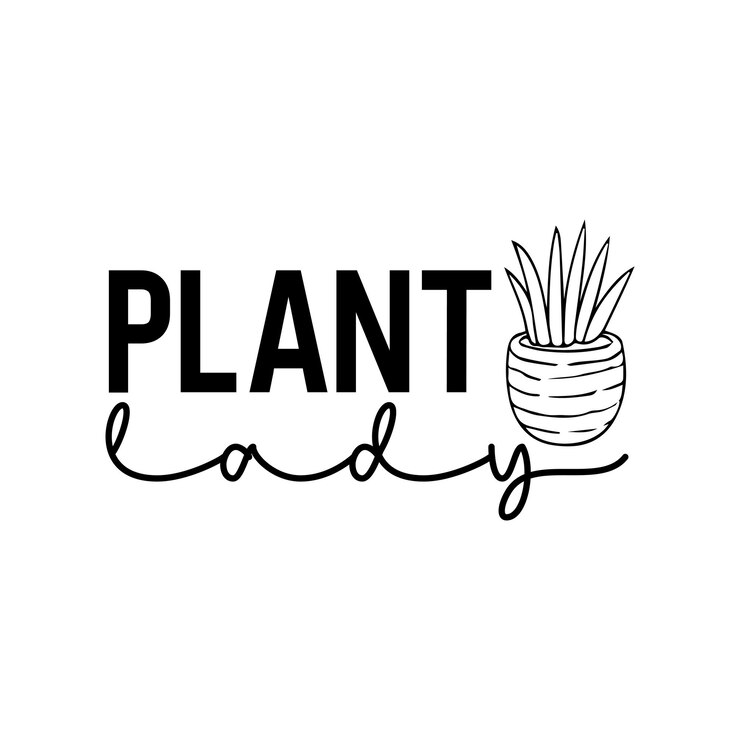 Vecteur citation d'amoureux svg design de plante plante mère plante dame cactus maison succa plante gentillesse eps illustration