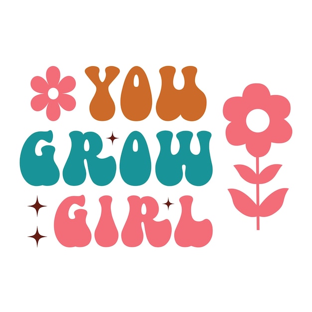 Des citations inspirantes rétro groovy un paquet d'inspiration retro groovy motivation svg à la mode svg