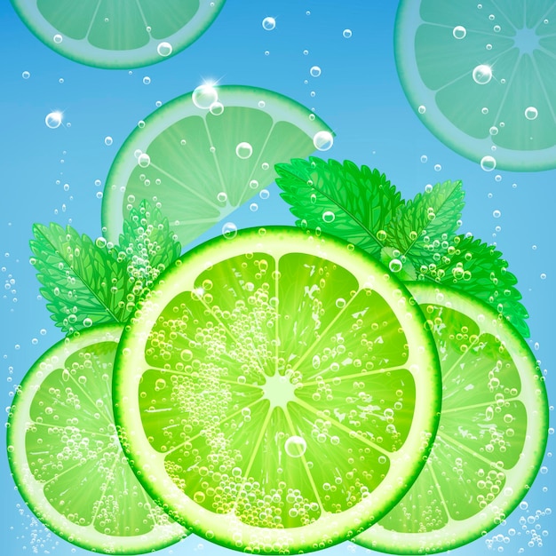 Citron vert frais