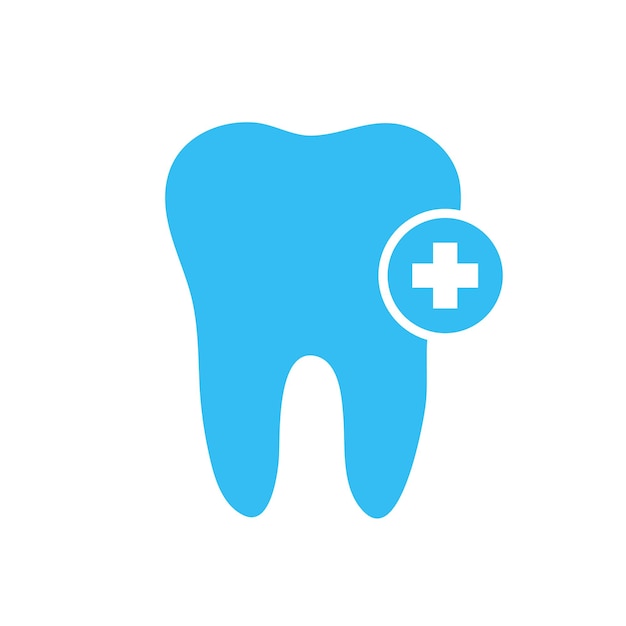 Clinique Dentaire Ou Icône De Vecteur De Traitement Des Dents