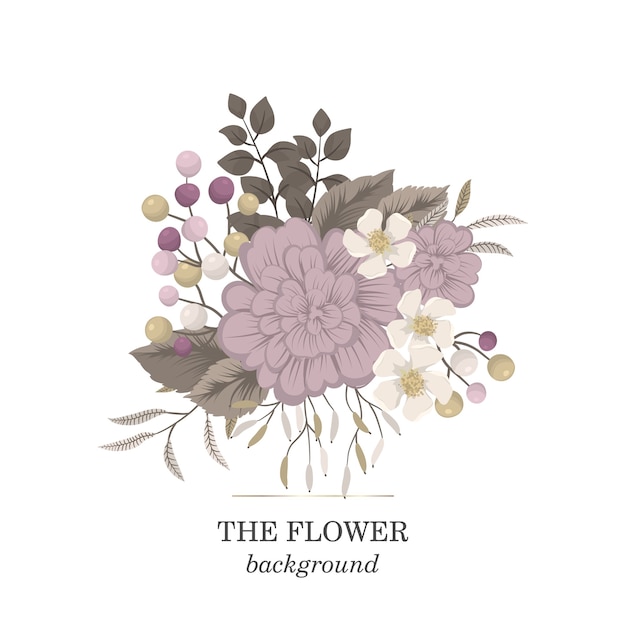 Clipart Fleur Rose