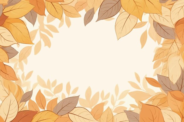 Clipart Vectoriel Du Motif De Feuilles