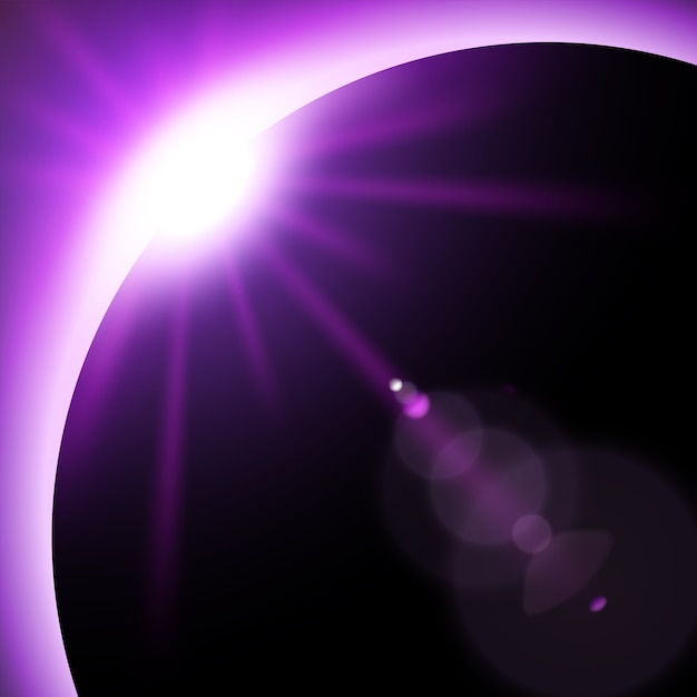 Éclipse violette