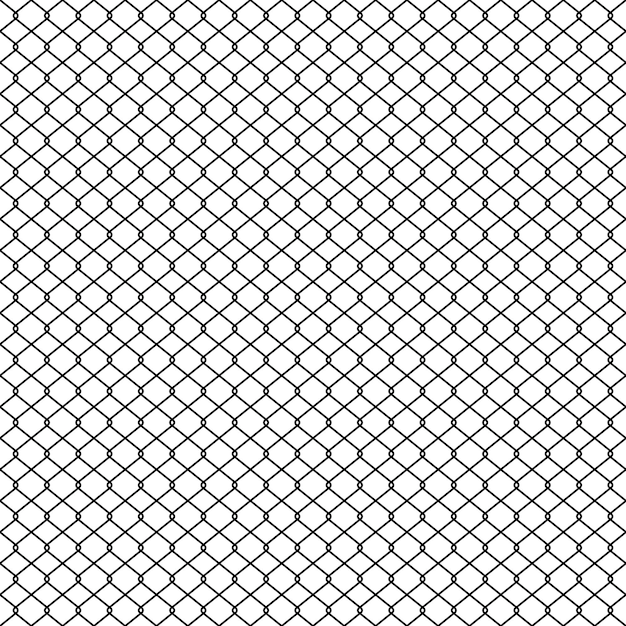 Clôture à maillons de chaîne Tresse de fil de fer texture modèle sans couture Grille