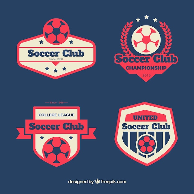 Clubs De Football Badges