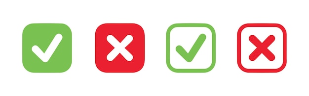 cocher l'icône du bouton de réglage cocher la boîte d'enregistrement avec les boutons droit et faux et la coque de marquage oui ou non