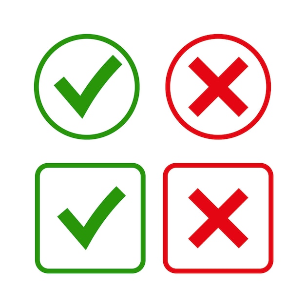 Cochez et croisez les signes
