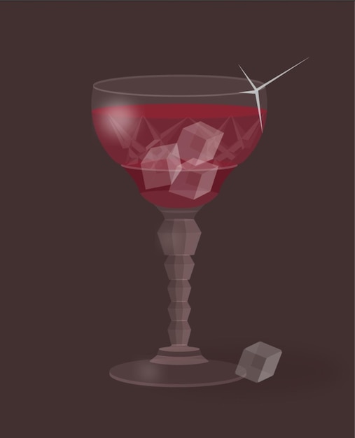 Vecteur cocktail