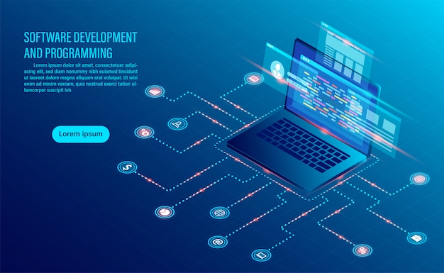 Codage de développement logiciel et analyse commerciale