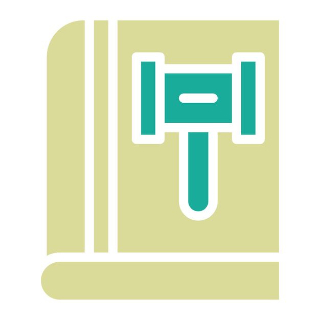 Code de conduite illustration vectorielle de l'icône de la diplomatie