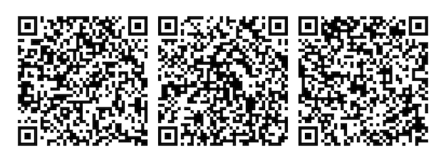 Code QR vectoriel