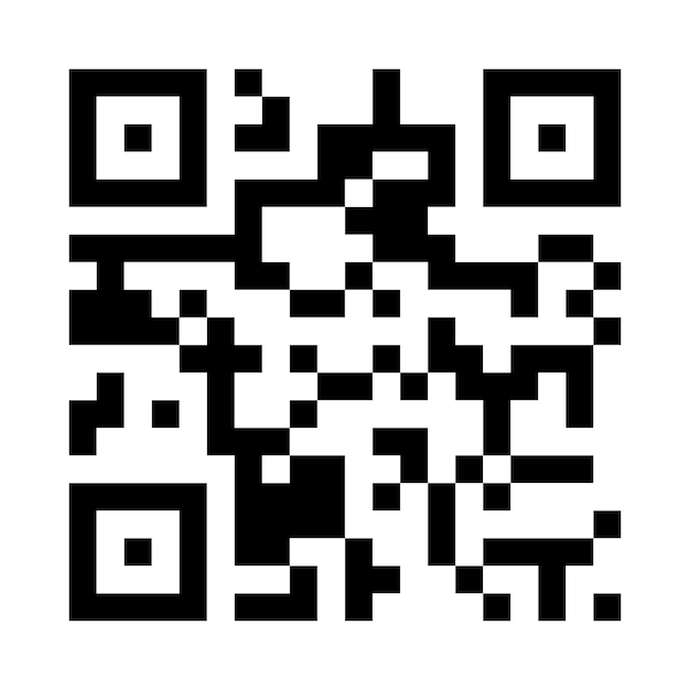 Code QR vectoriel