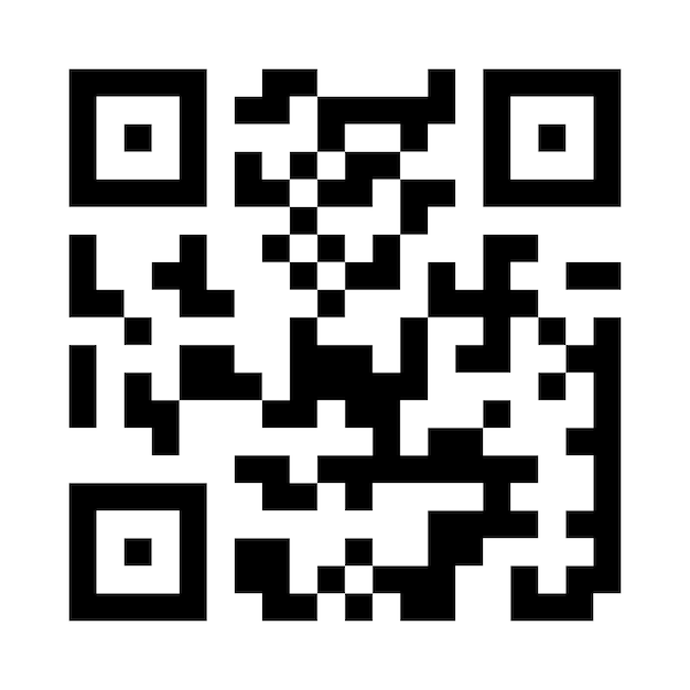 Code QR vectoriel