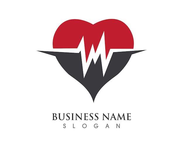 Coeur Logo Modèle