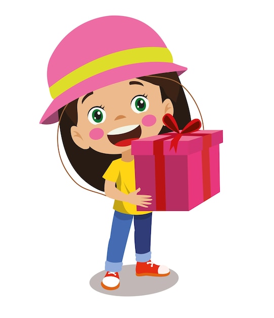 Coffret cadeau jolie petite fille