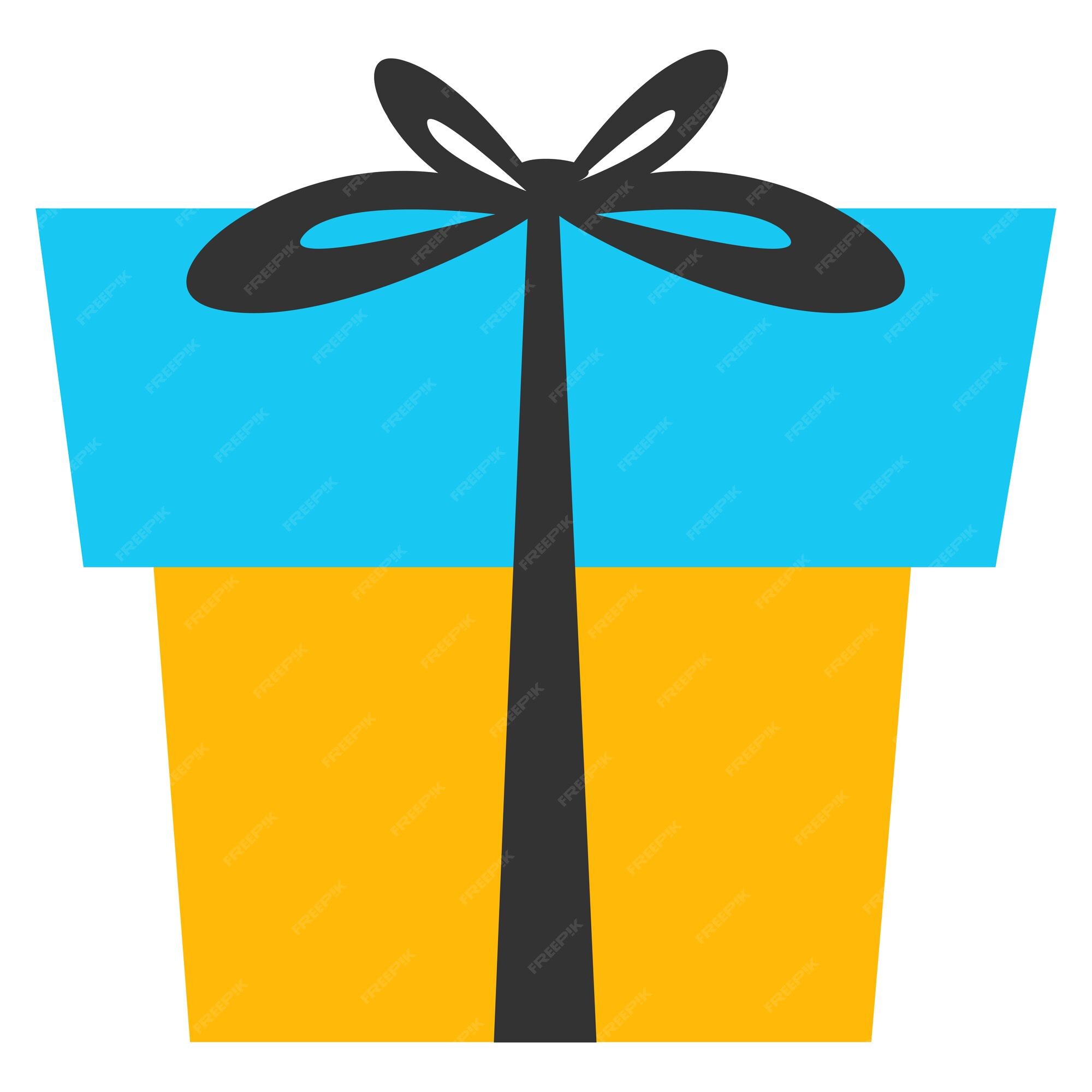 Coffret Cadeau Pour Le Nouvel An Et Noël Illustration Vectorielle