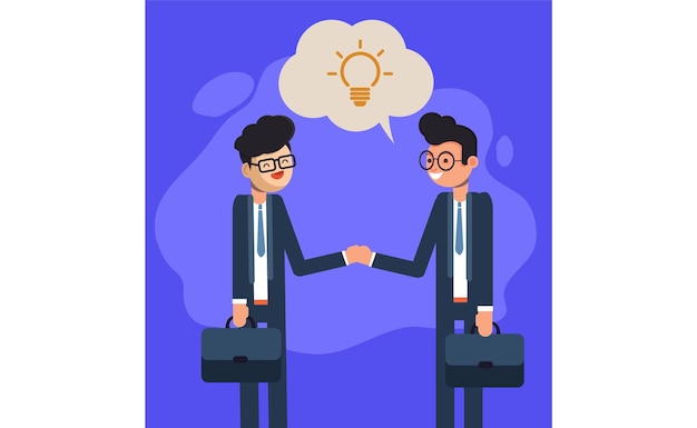Collaboration commerciale et partage d'idées