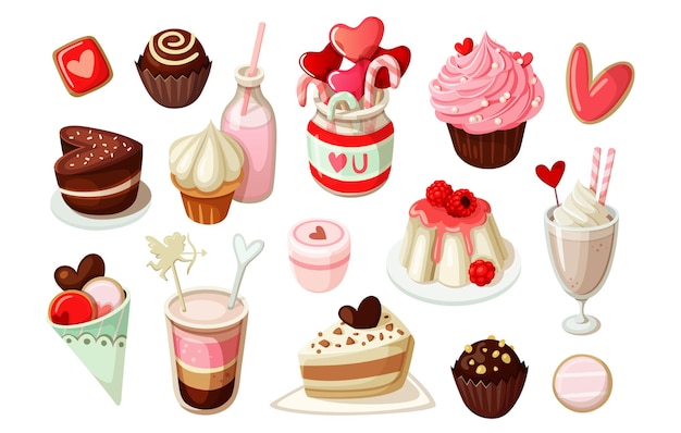 un collage de cupcakes différents dont un avec les mots u s