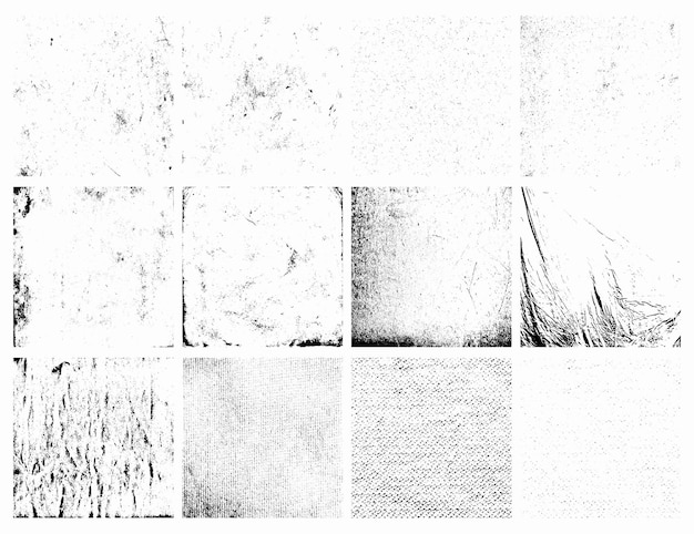 Collecte gratuite de l'effet de texture vectorielle grunge