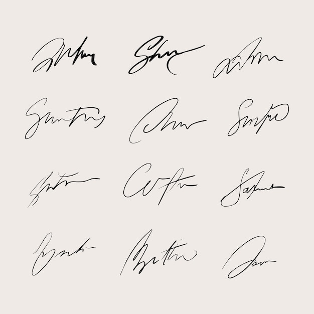 Collecte des signatures