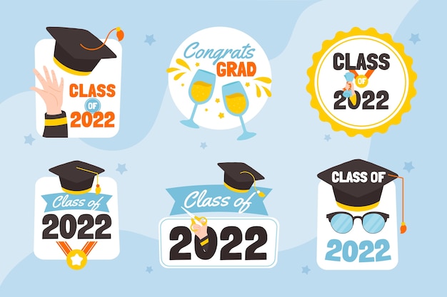 Collection De Badges De La Classe Plate De 2022