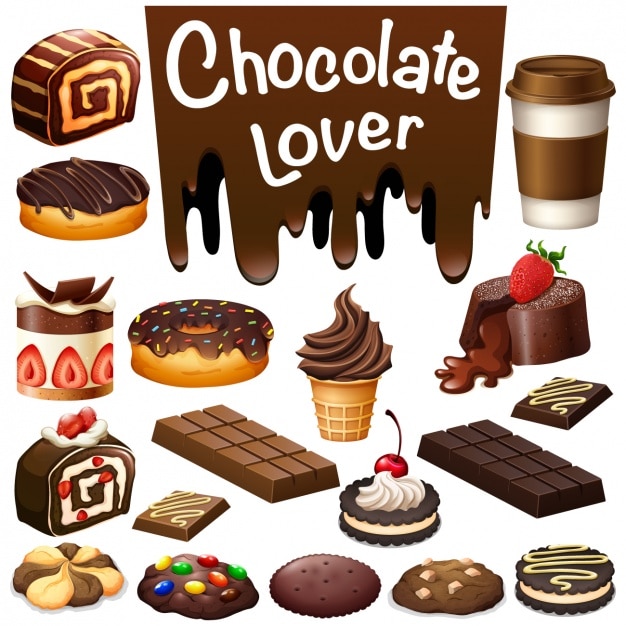 Collection De Bonbons De Chocolat