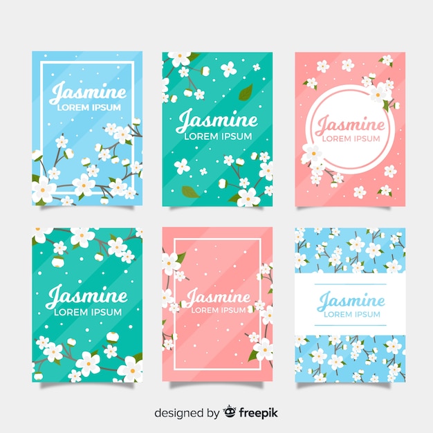 Collection De Cartes De Jasmin