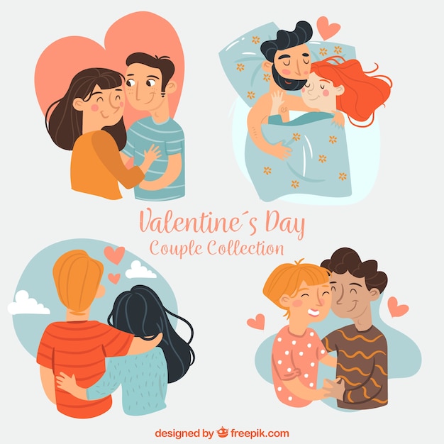 Collection de couple Saint-Valentin