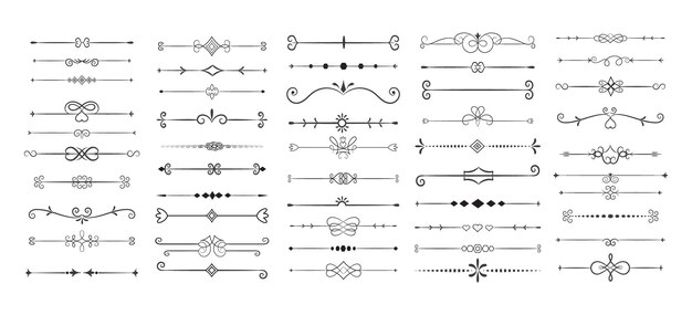 une collection des dessins du dessin