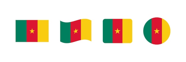 La collection des drapeaux du Cameroun
