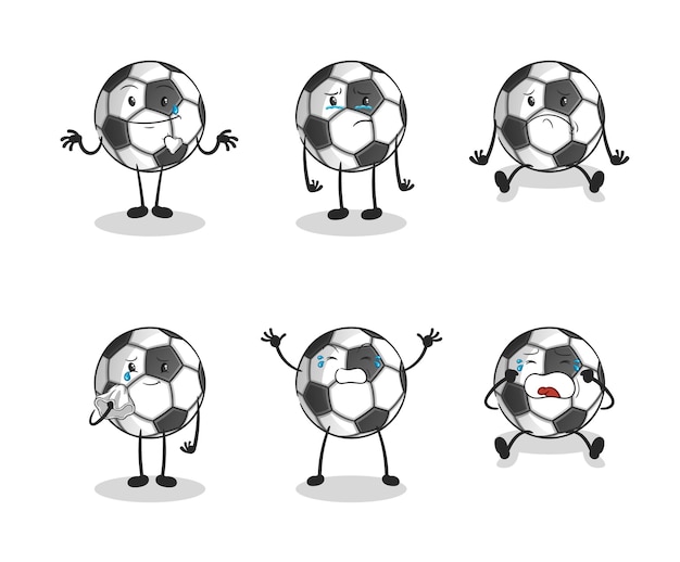 collection de football de bande dessinée