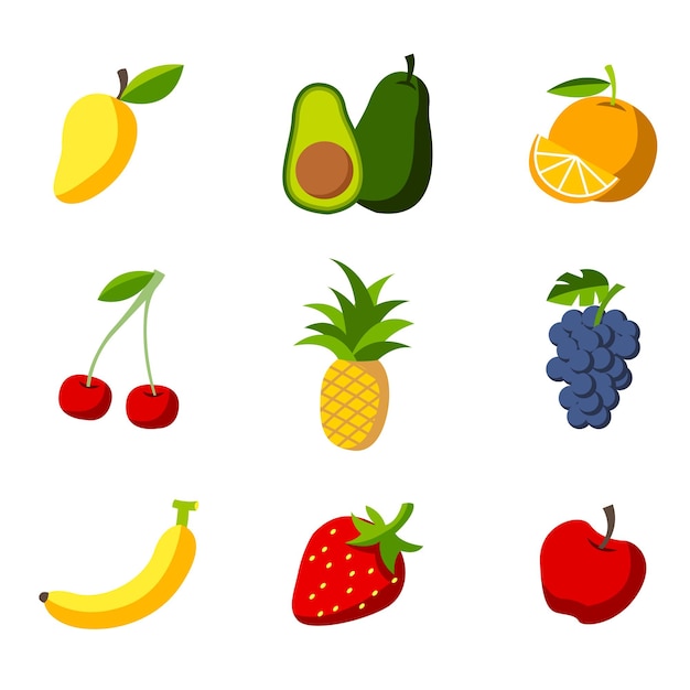 Collection De Fruits