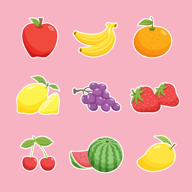 Collection De Fruits