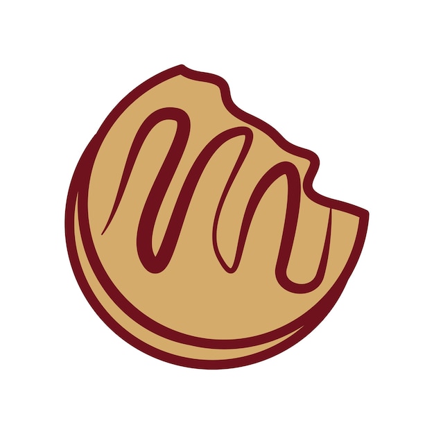 Collection D'icônes Biscuit Bliss Pour Votre Modèle Vectoriel Sweet Cravings Plat