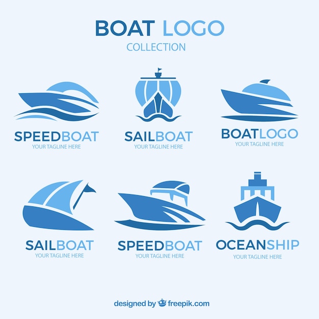 Collection Logo Logo Bateau