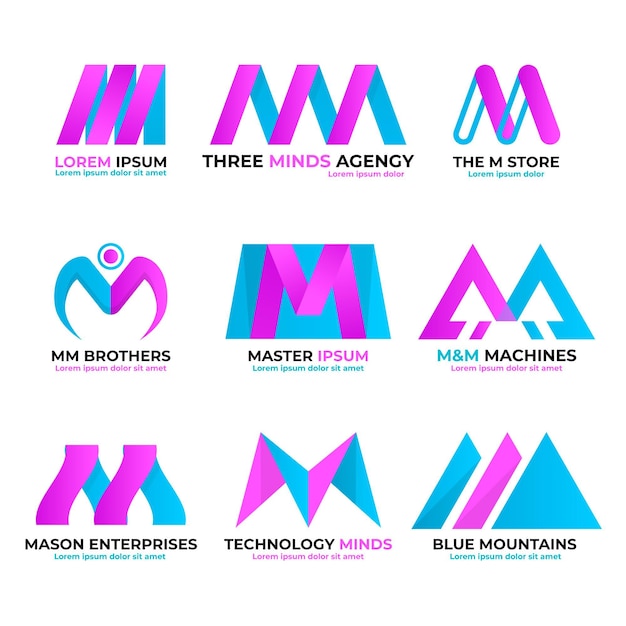 Collection De Logo M